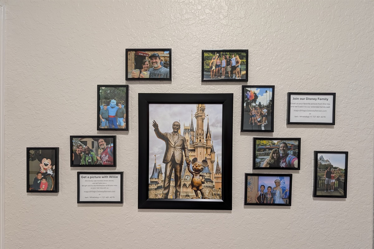 Join our family wall!