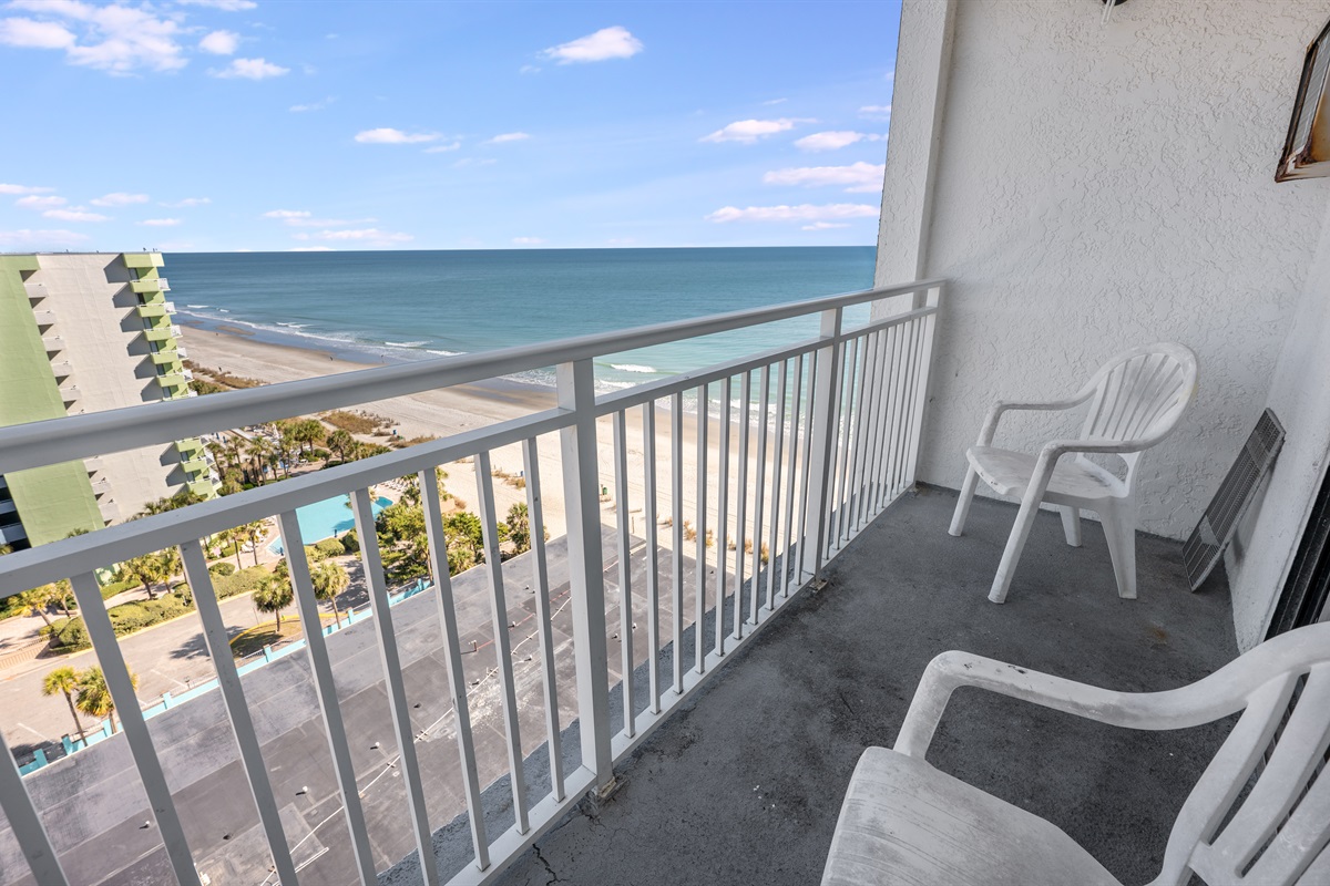 Amazing View from the Balcony!