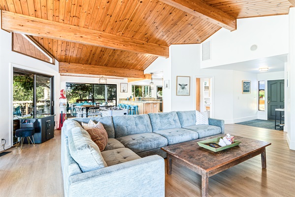 Indoor games + room to lounge = vacation!