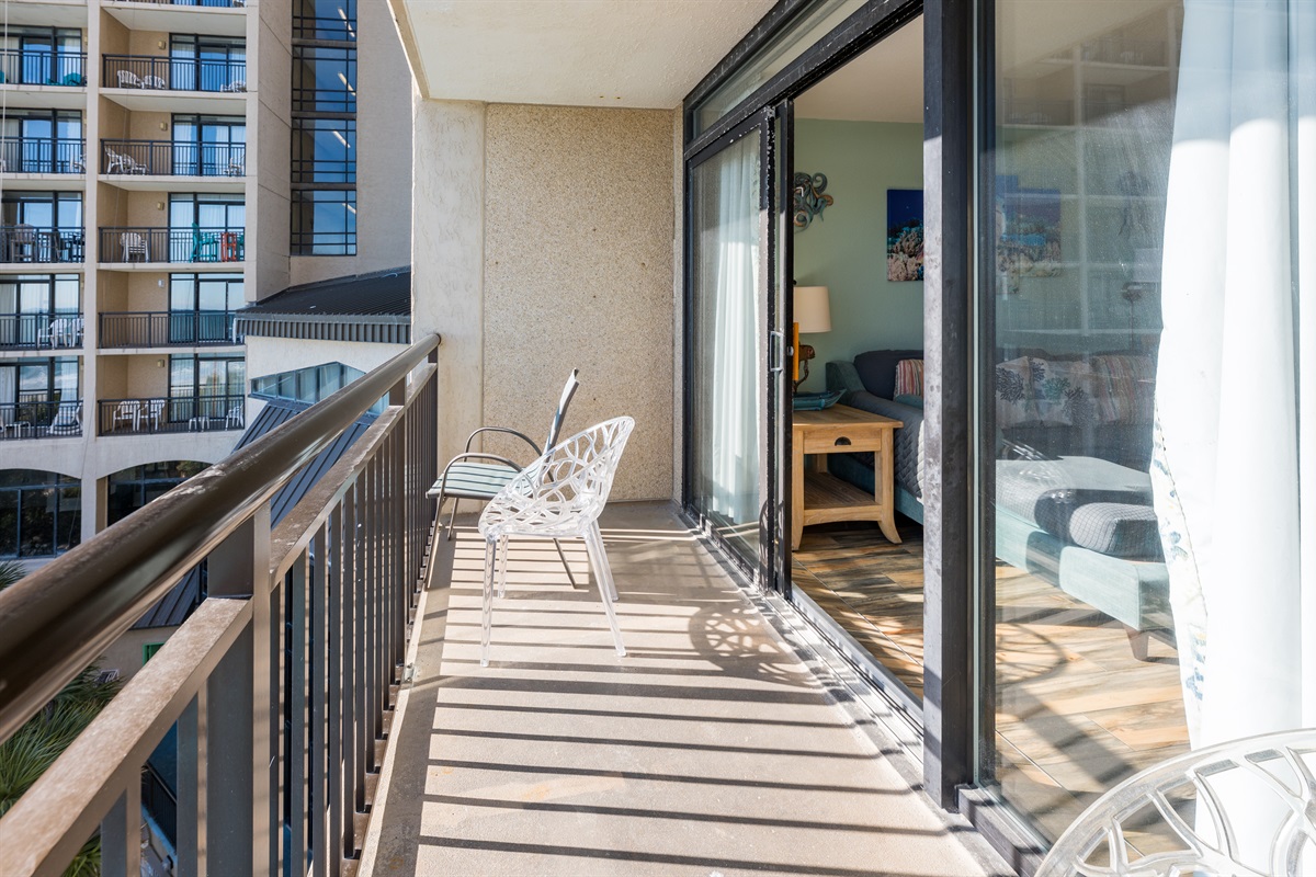 Amazing View from the Balcony!