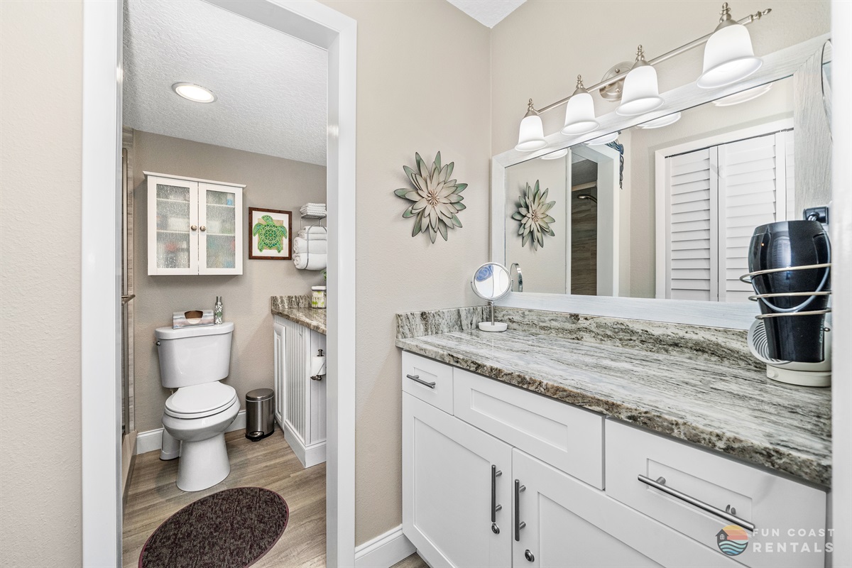 Full Bathroom with Granite