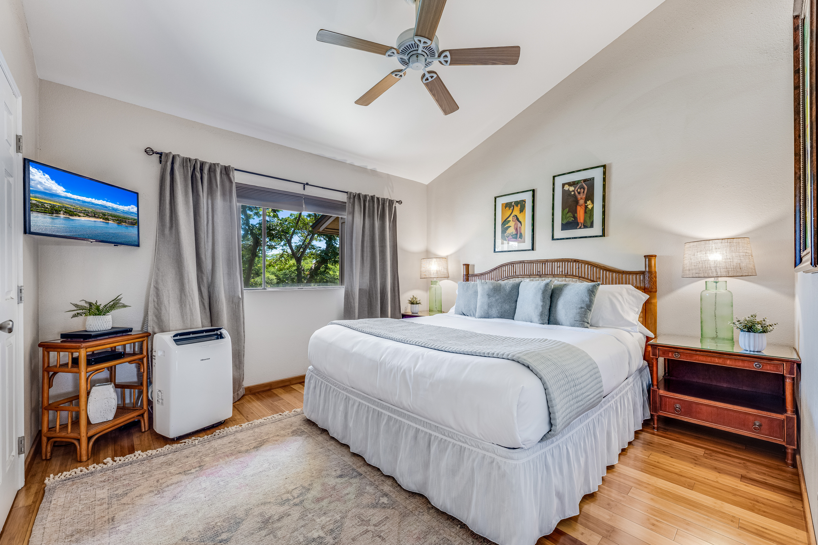 Comfy, cozy and air-conditioned.