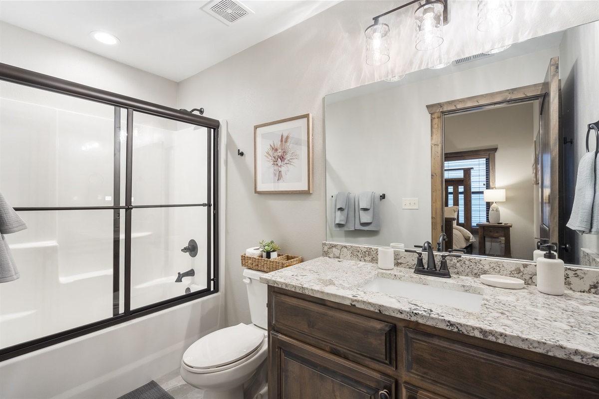 Lower level King #3 bathroom