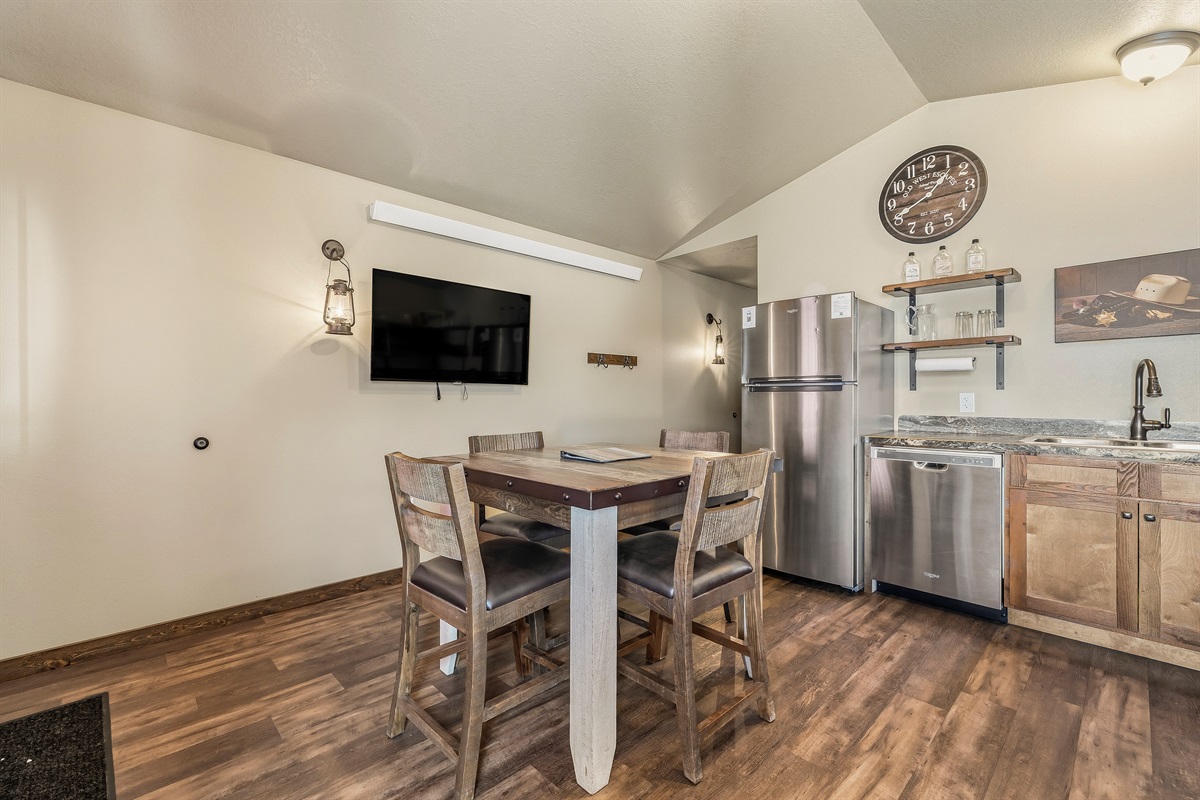 Dining Area and Kitchen