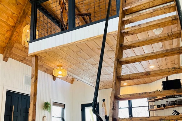 This room is accessible by ship’s ladder only