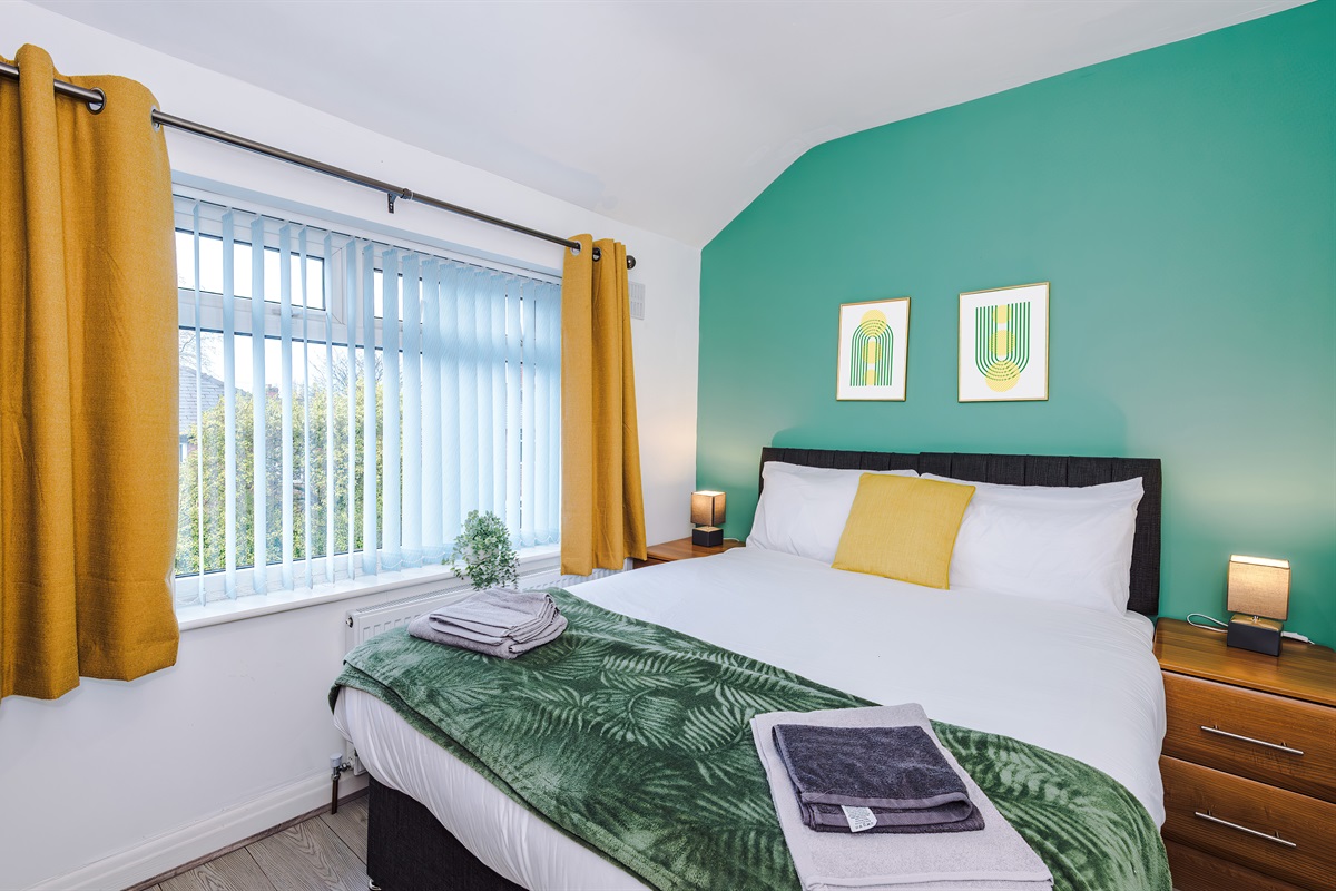 Bedroom 2 benefits from a hotel comfort king sized bed which can be arranged into 2 singles