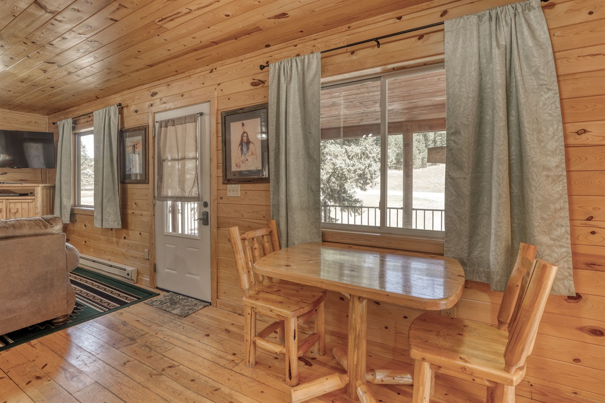 Dining area