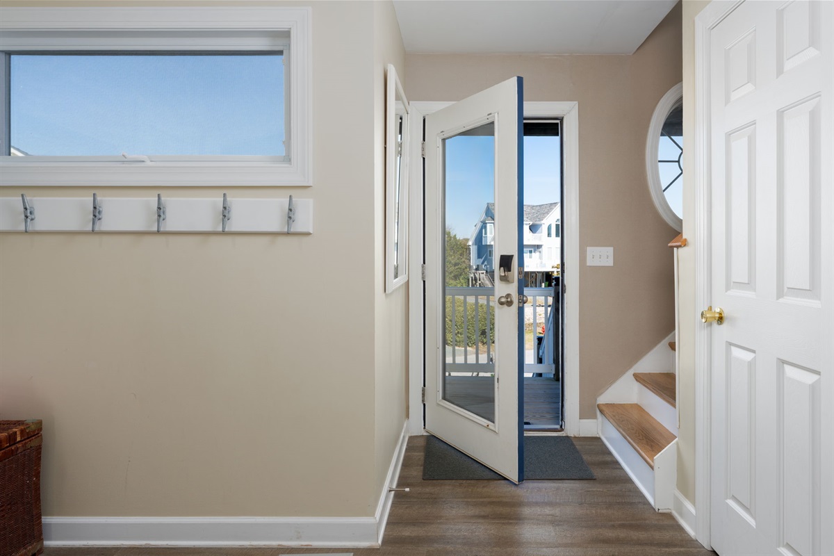 Front Entry with Smart Lock Access