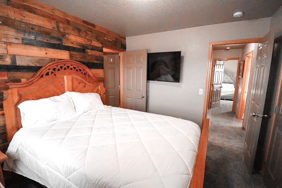 Bedroom two with queen bed