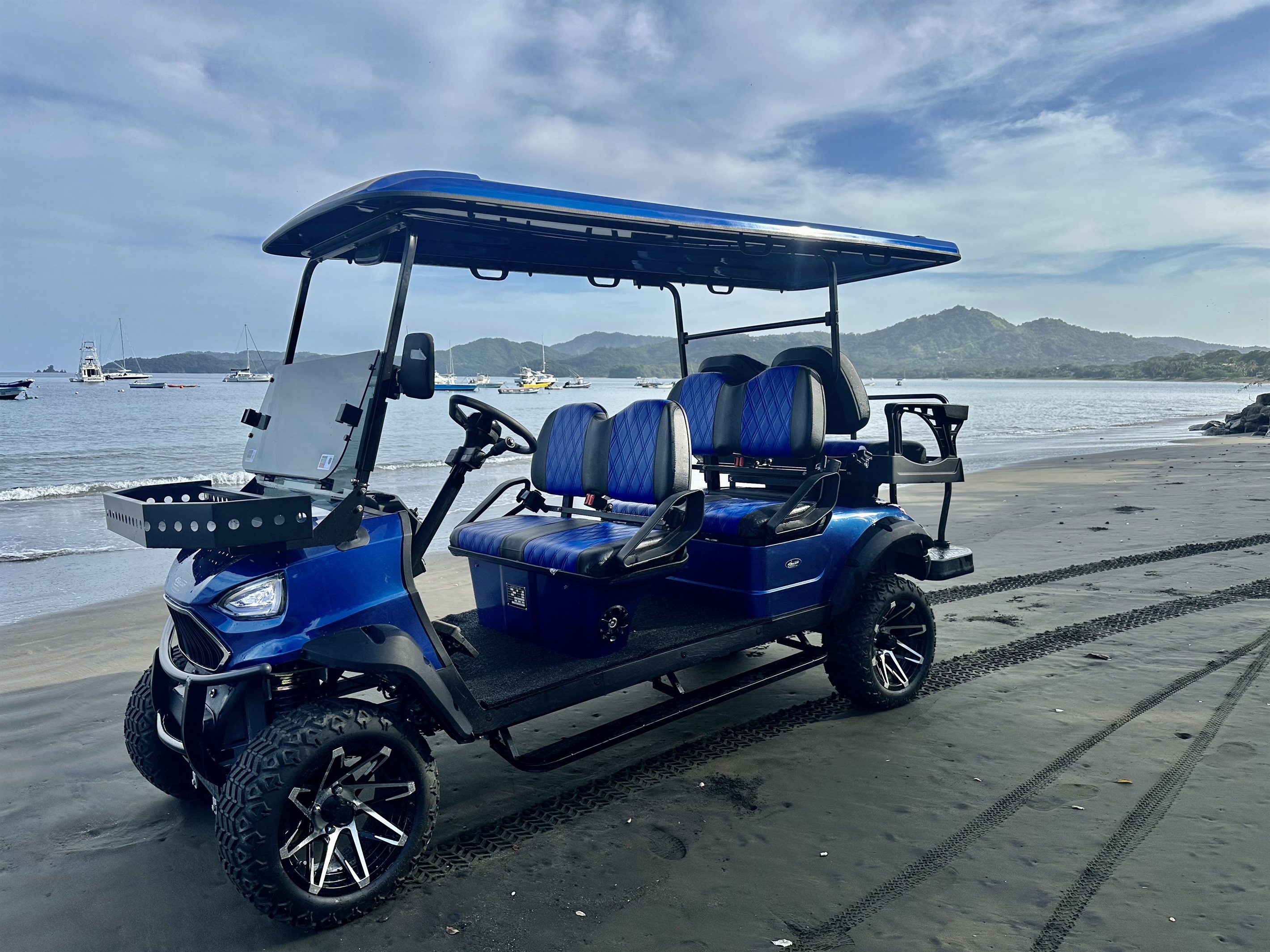 Golf cart included to access all 3 beaches