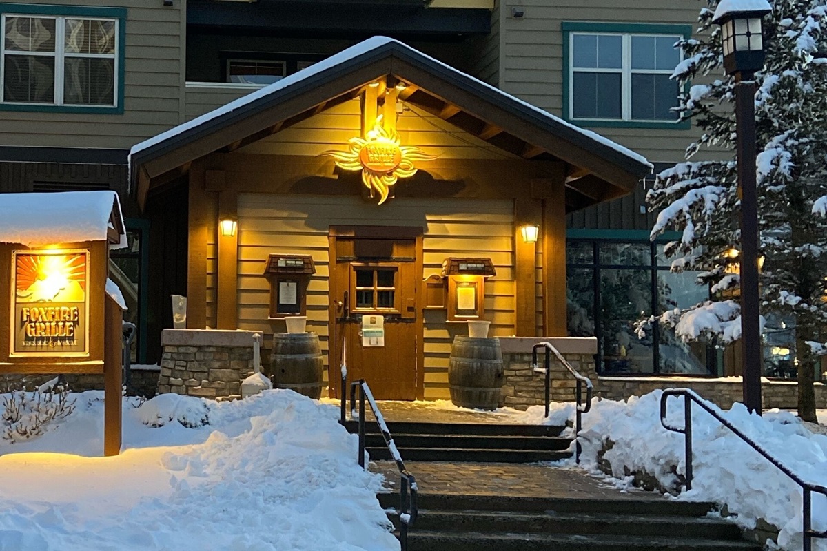 Foxfire Grille is our favorite dining option.  Just steps away in the Village.