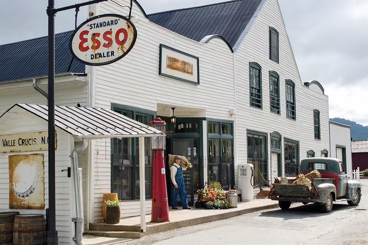 The Original Mast General Store is a treasure and you can spend hours wandering around, choosing your candy at the nearby Annex, get an ice cream/drink and relax or play at Valle Crucis. 8 mi.