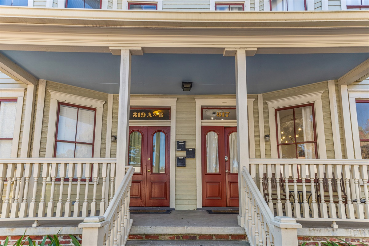 Front Porch - Entry on the left