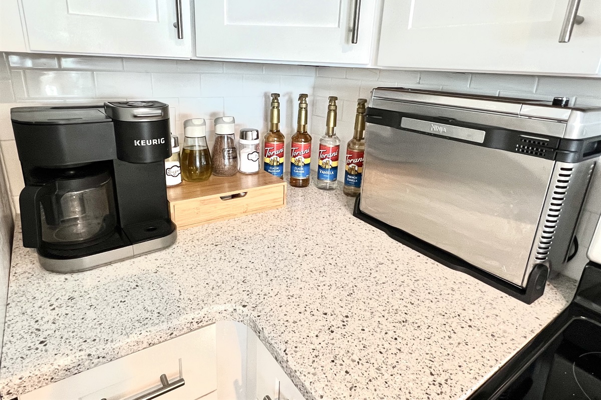 Coffee station & new AirFryer