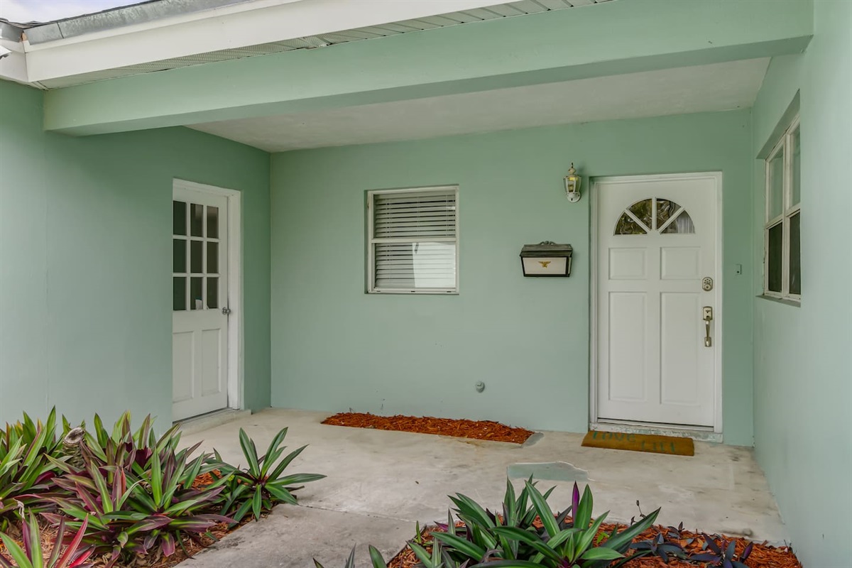 Entryway (Door to Left is Private Entrance into Master Bedroom)