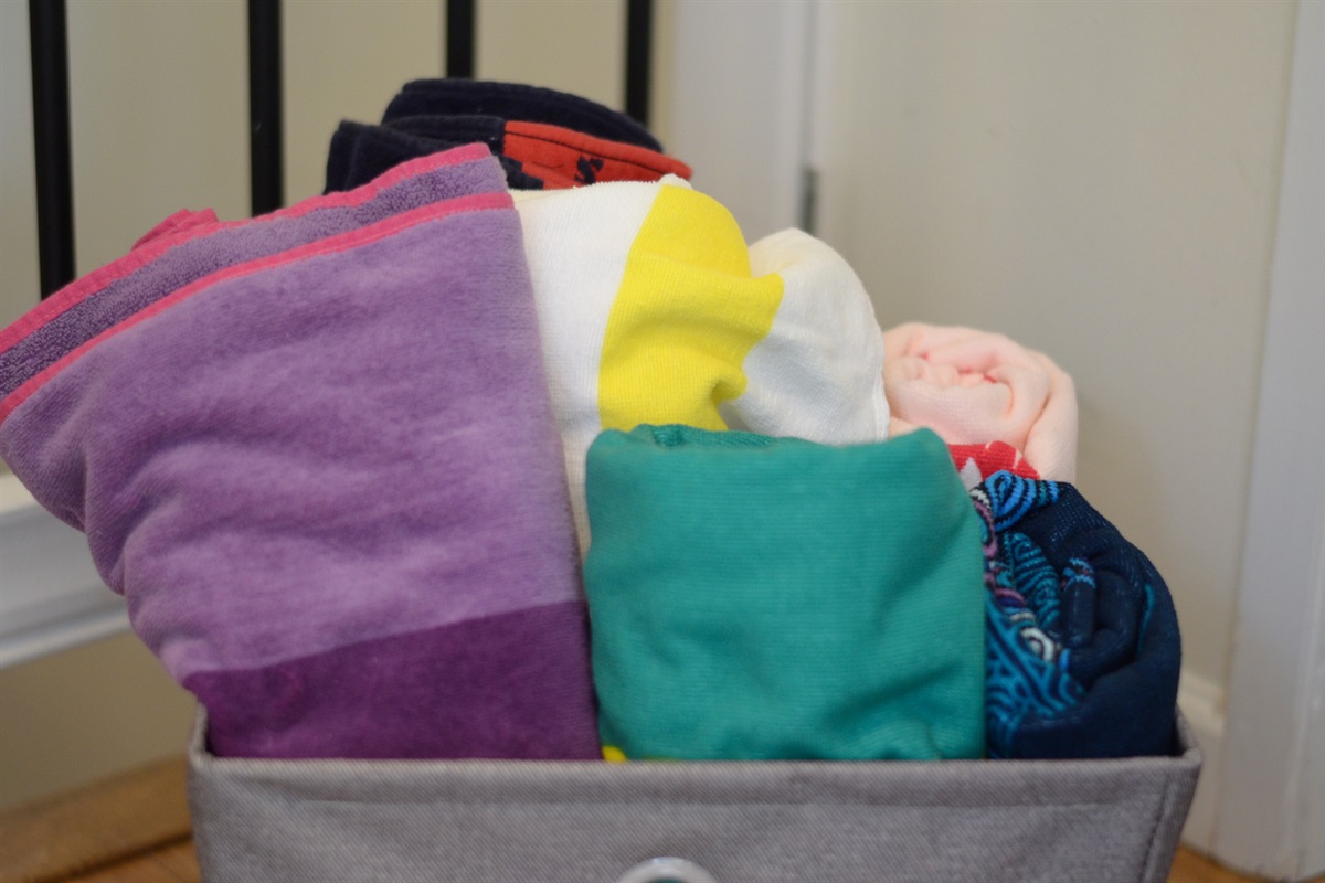 Beach towels available for guest use