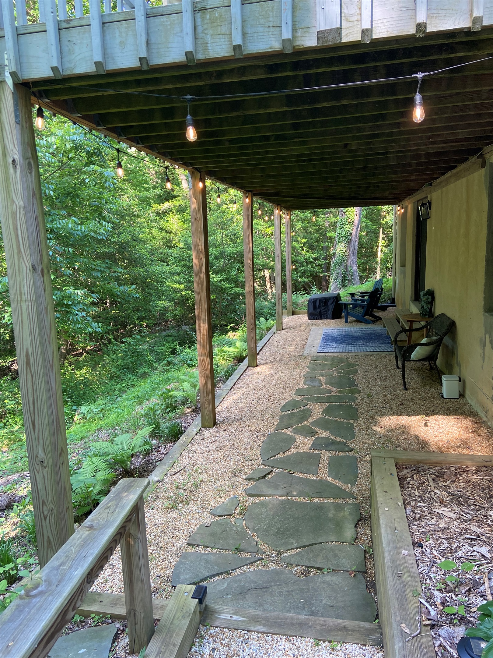 Entrance to guest suite