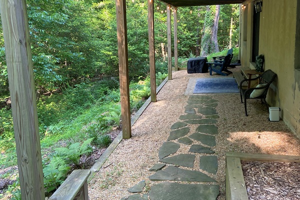 Entrance to guest suite