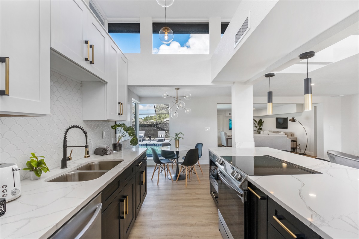 High Ceiling in Kitchen