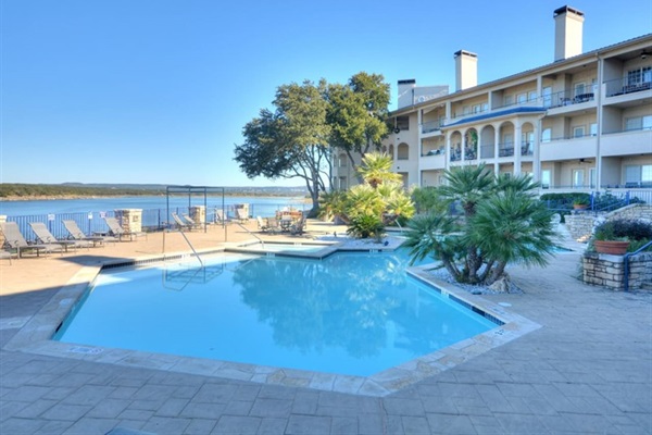 North Pool with Hot Tub