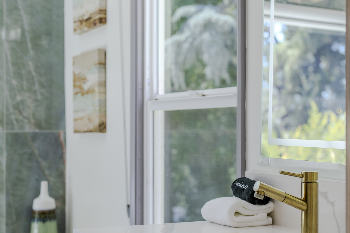 Enjoy a beautifully designed bathroom