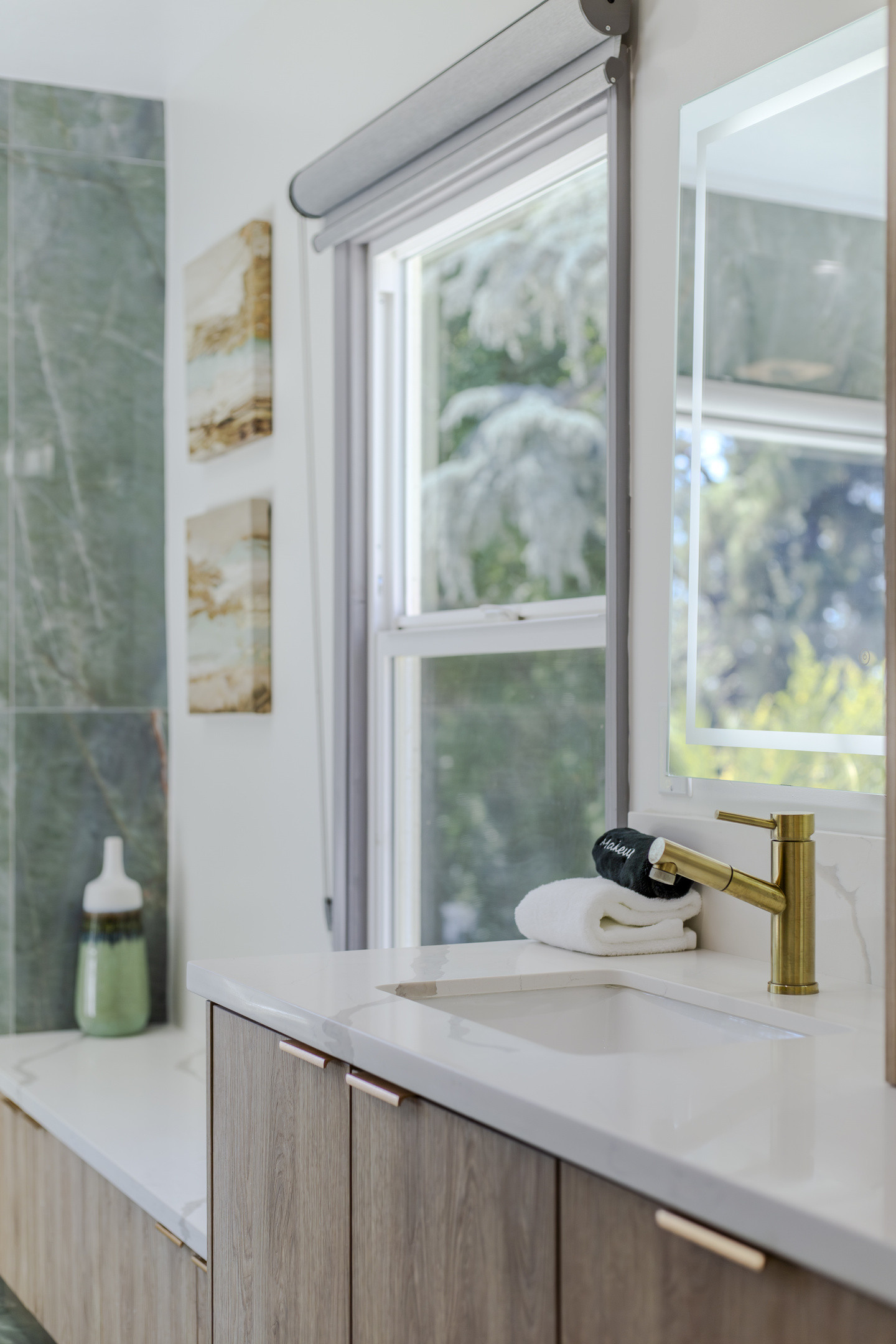 Enjoy a beautifully designed bathroom