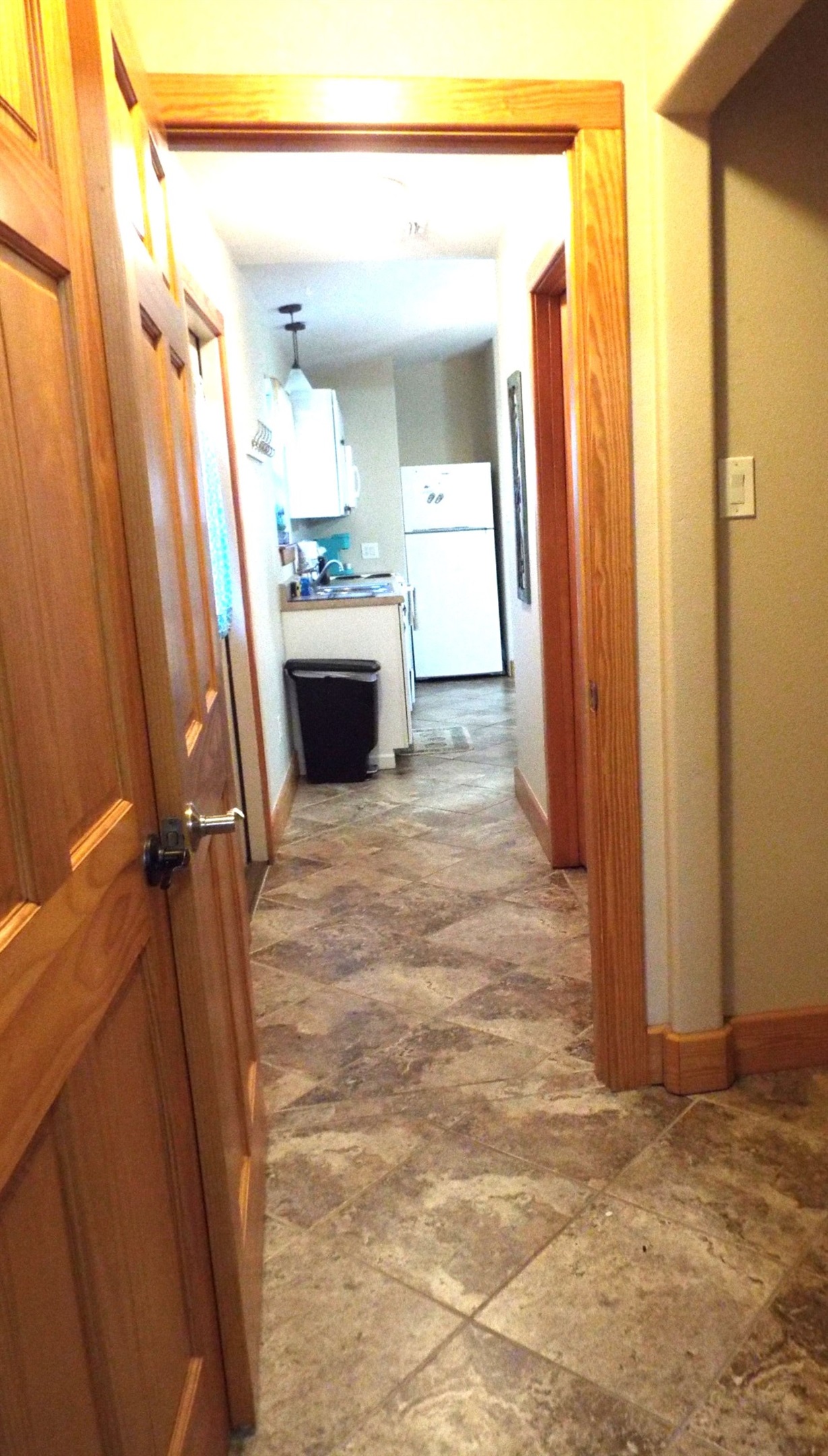 Pass through into Side B