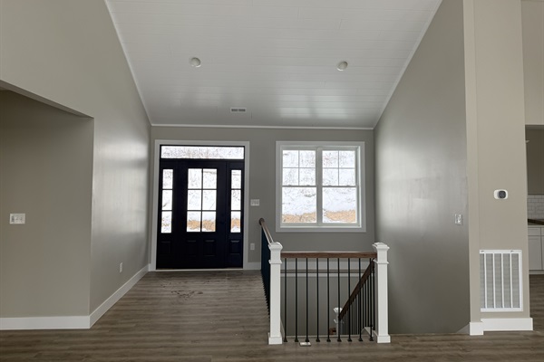 Great room entry way, construction update 1/31/26.