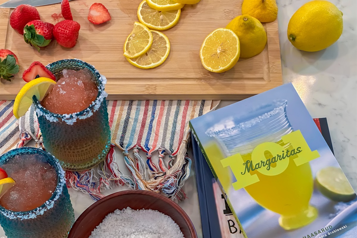 so try a recipe from our margarita book!