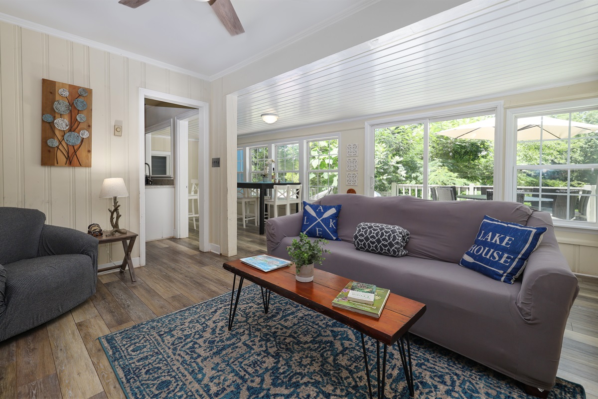 Living Room-Open to dining area and kitchen