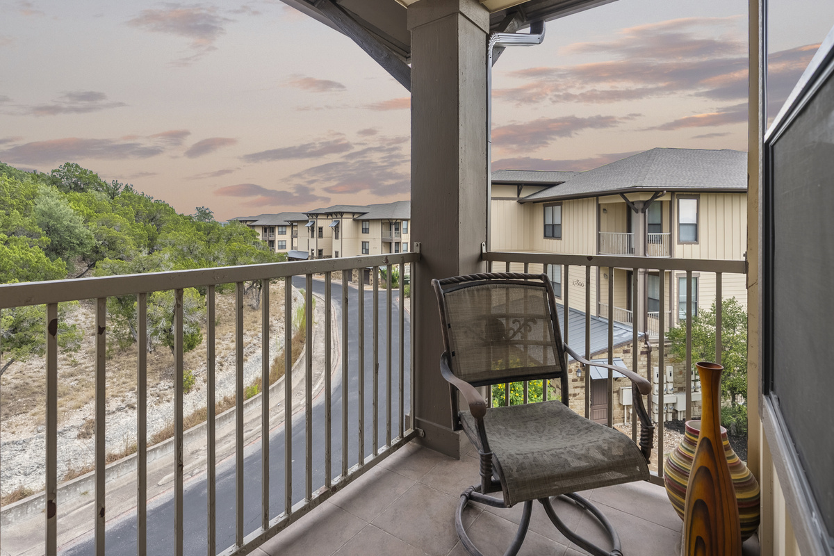 Primary suite includes its own private balcony for additional outdoor space.