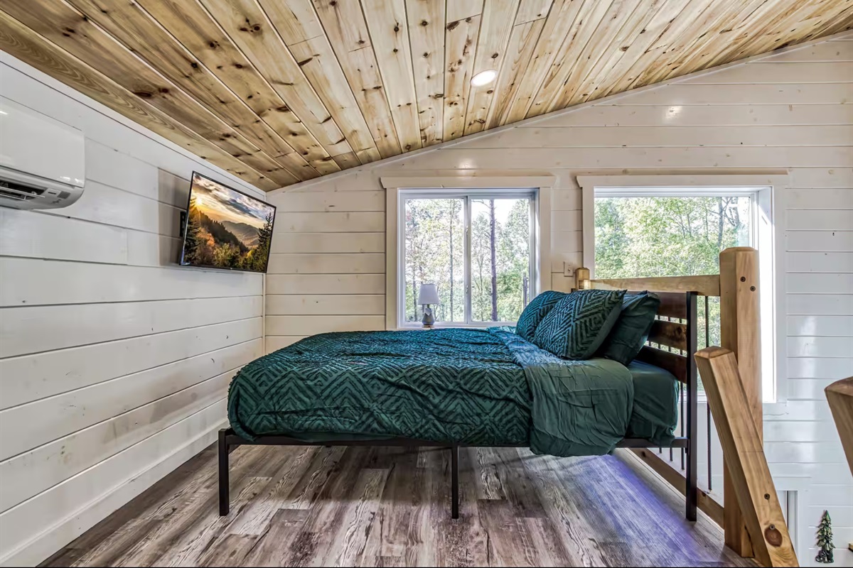 Loft Sleeping Area up the Ladder