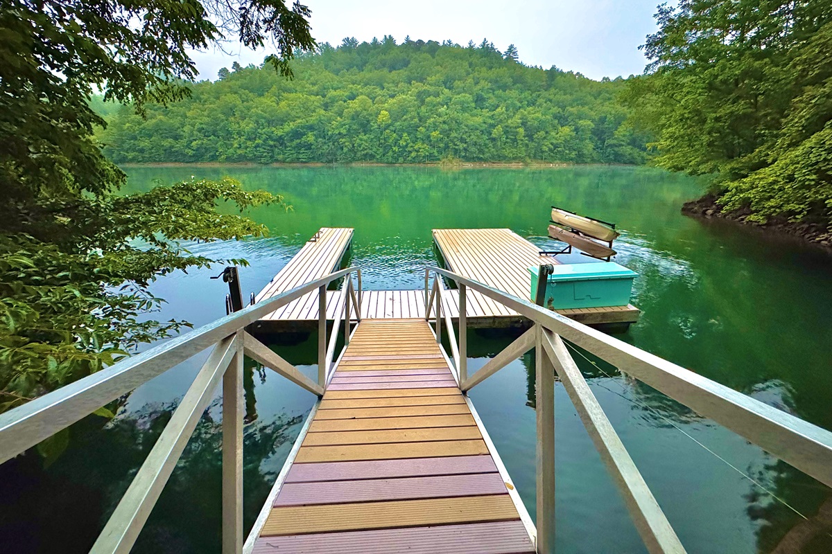 Your lakeside escape. Unwind and relax with easy access to kayaking and other water activities.