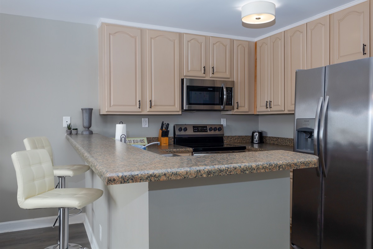 Bar perfect for entertaining