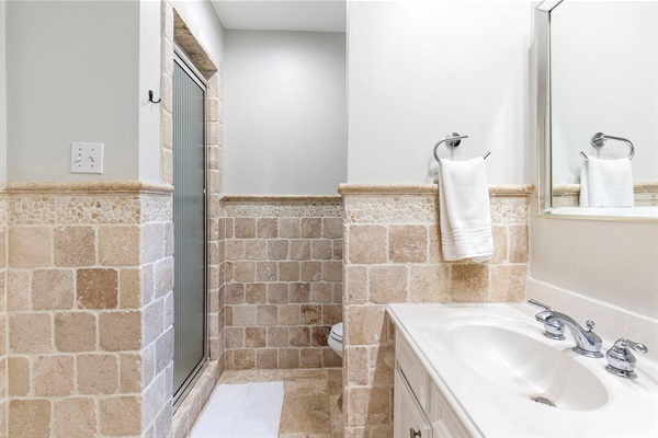 primary bathroom