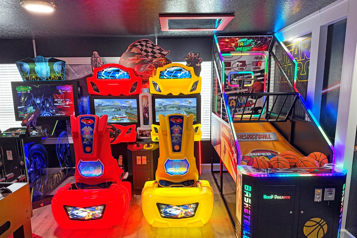 Welcome To Castle Getaways-Huntington! Kids Arcade - All Arcade Games Are FREE To Play!