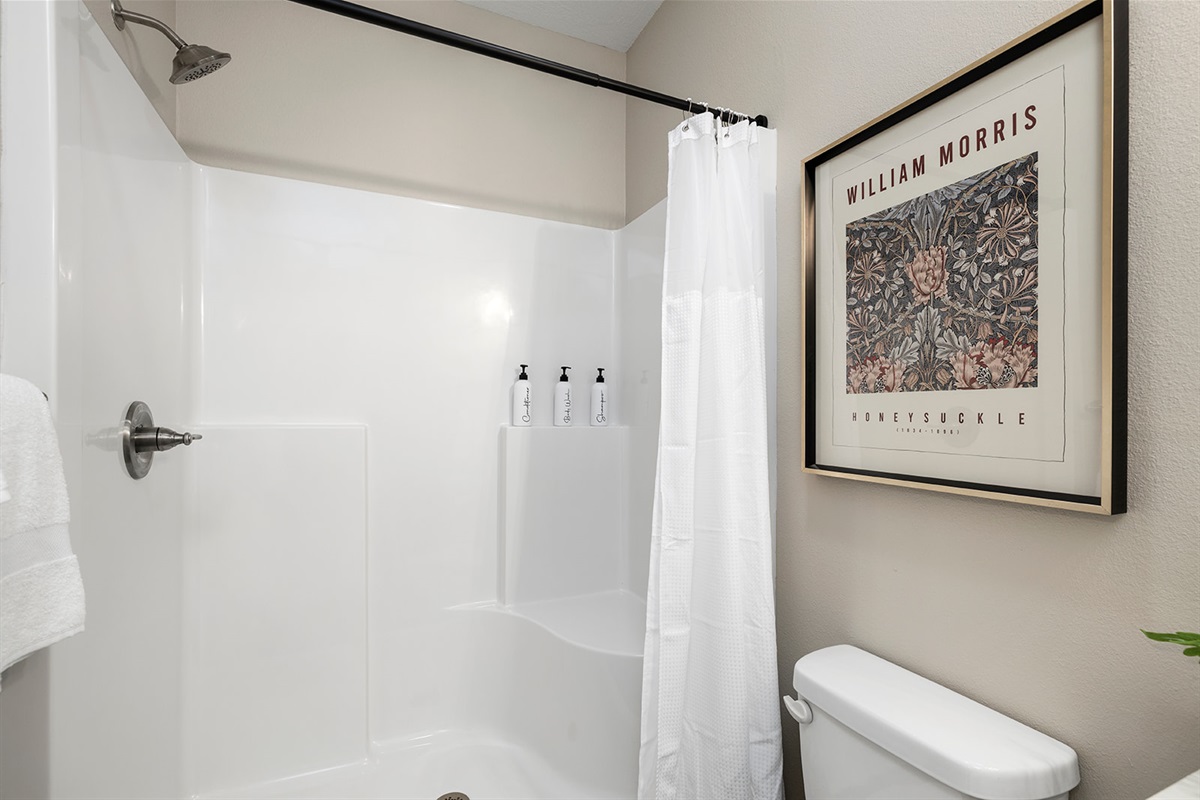Main level hall bath