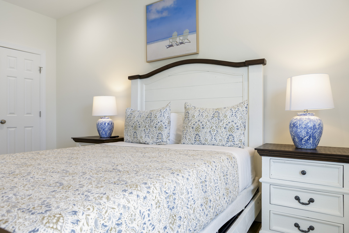 Bed linens provided