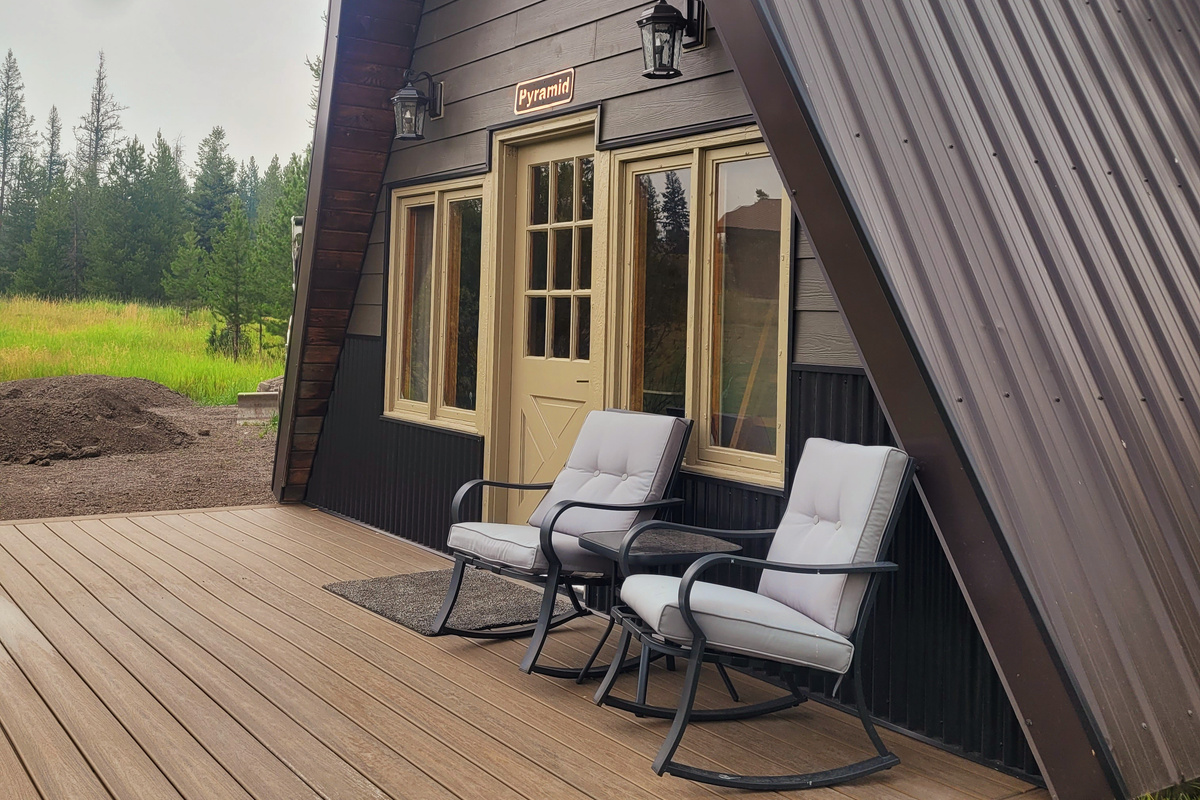 Start your morning surrounded by fresh mountain air.