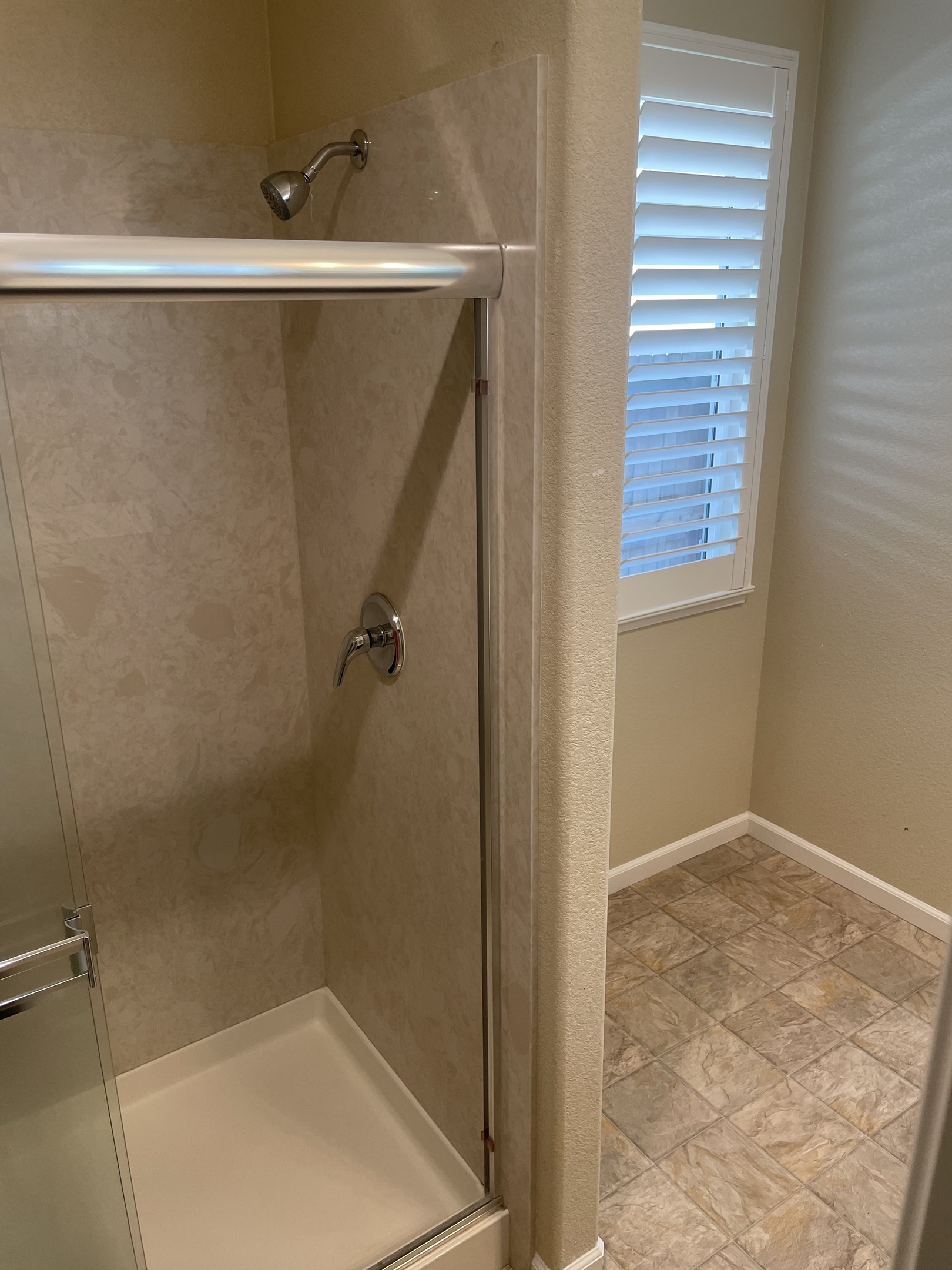 Master Bathroom Stand-up Shower