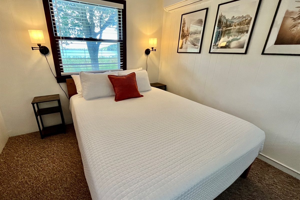 Bedroom #1 with queen