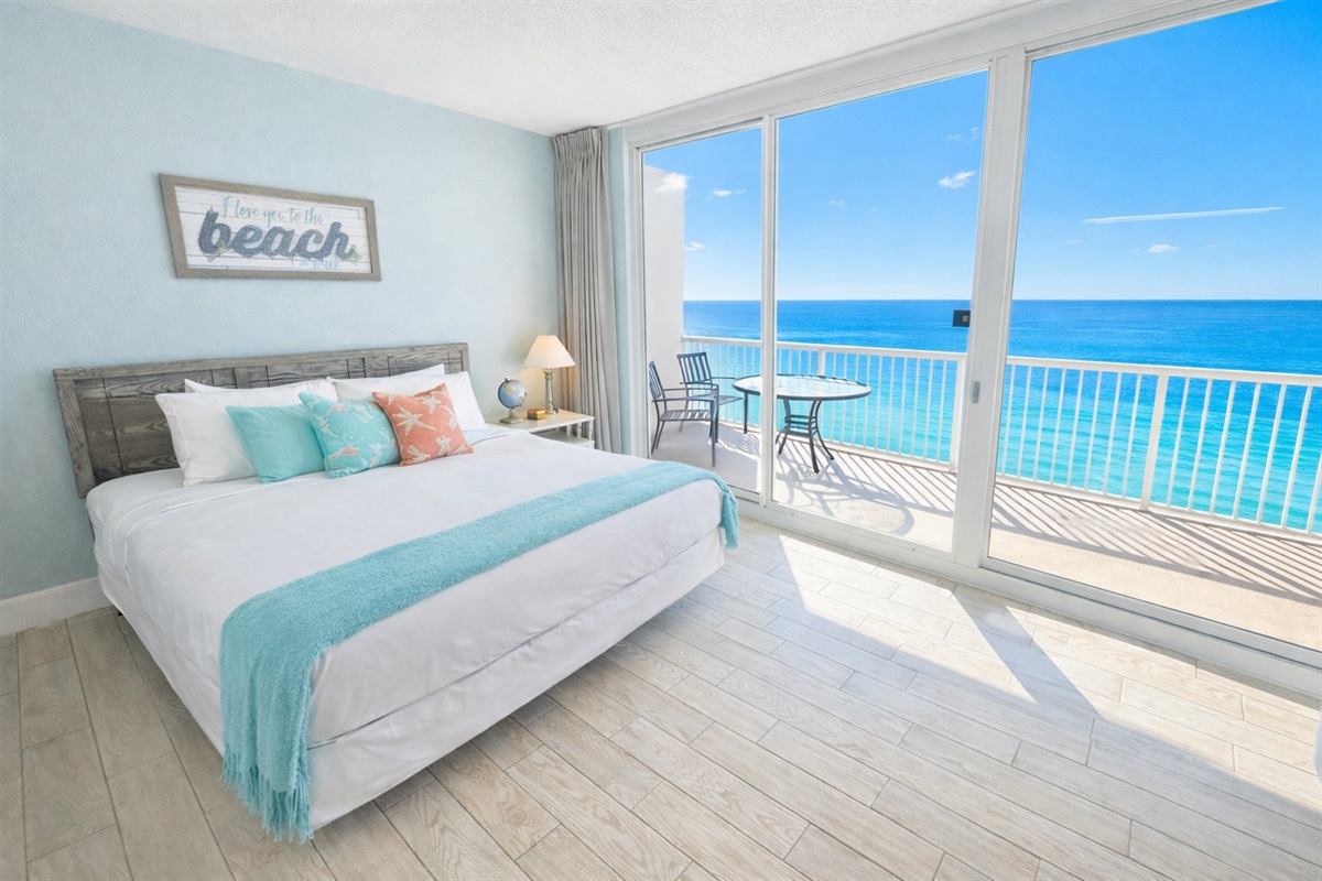 Wake up to AMAZING views of the Gulf!