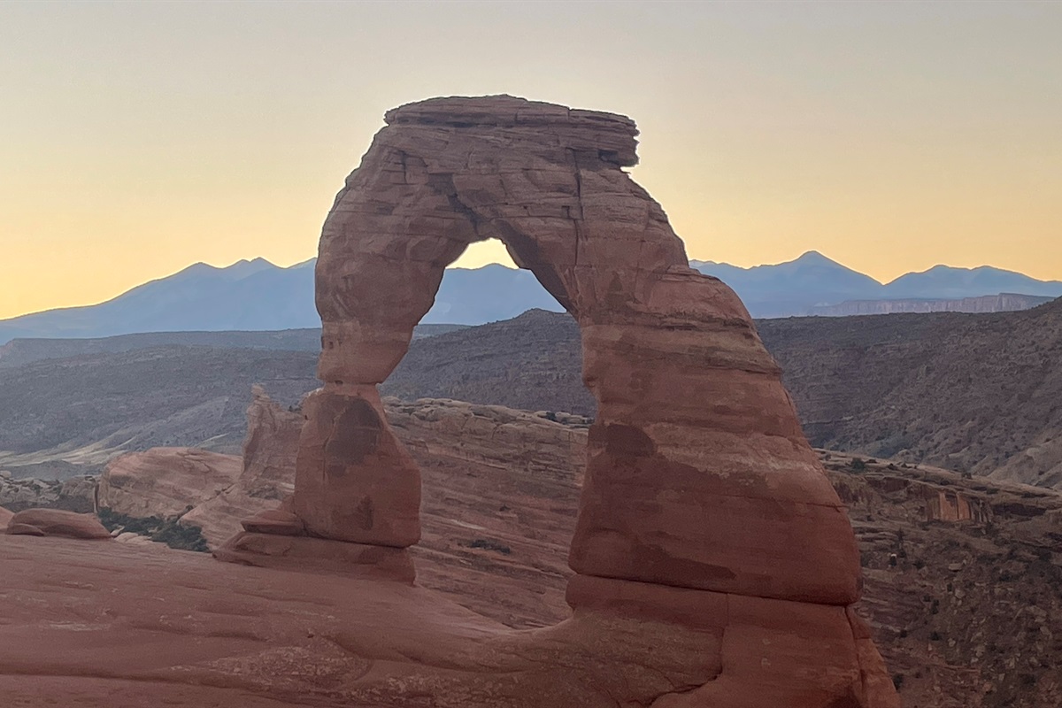 Sunrise at Delicate Arch is a Must!