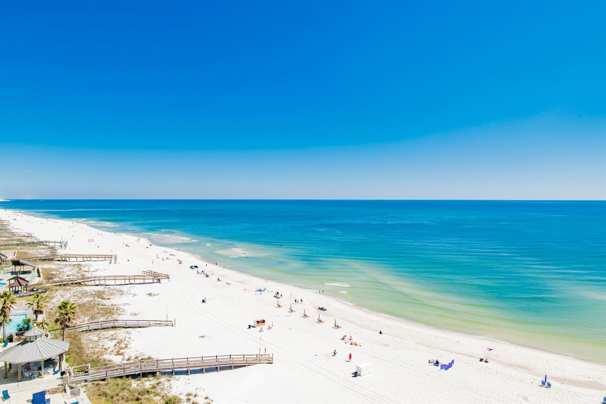 Have lunch while enjoying the water - all from the condo. Incredible sky and sun to take away any cold-weather blues!