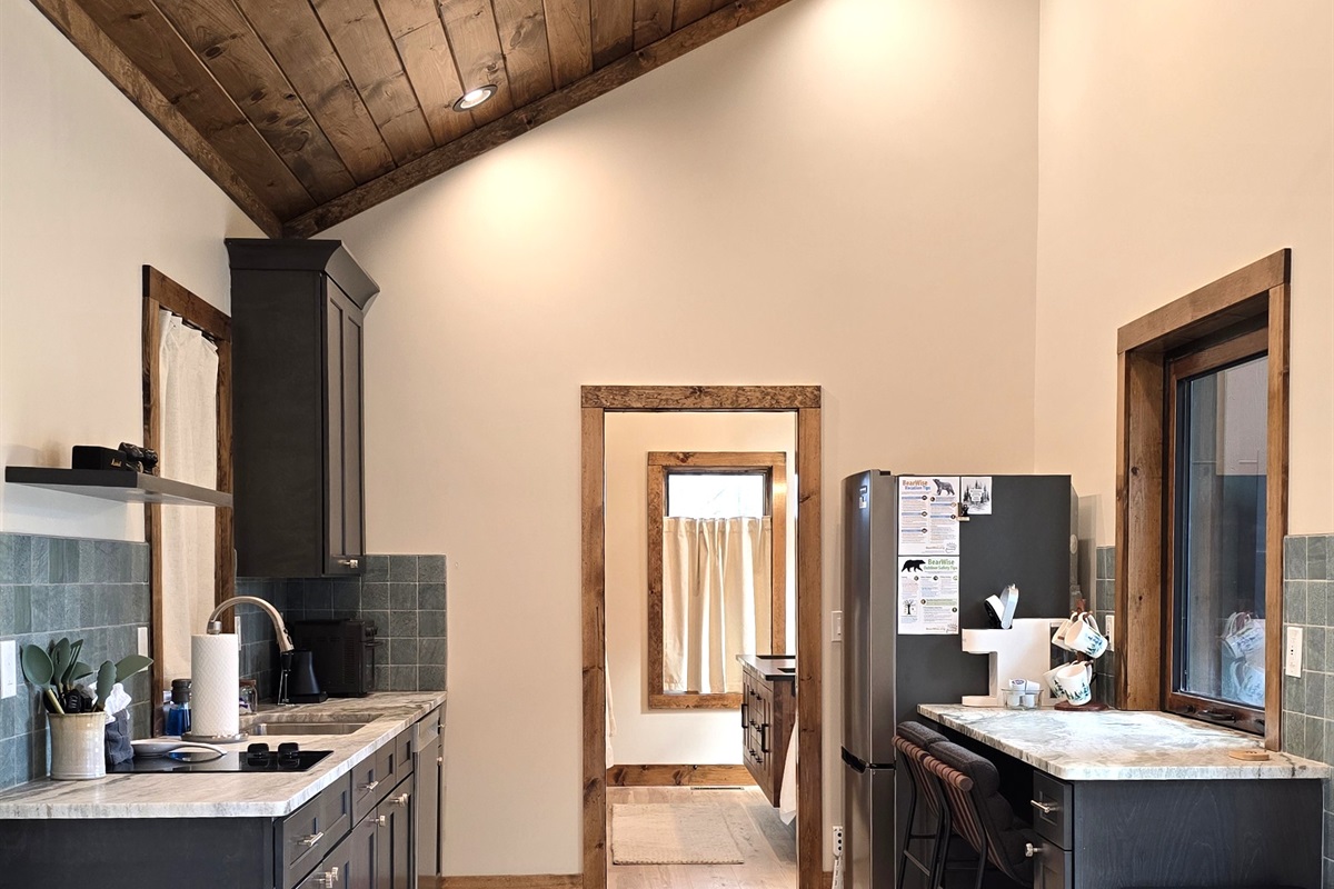 Another view of the kitchen