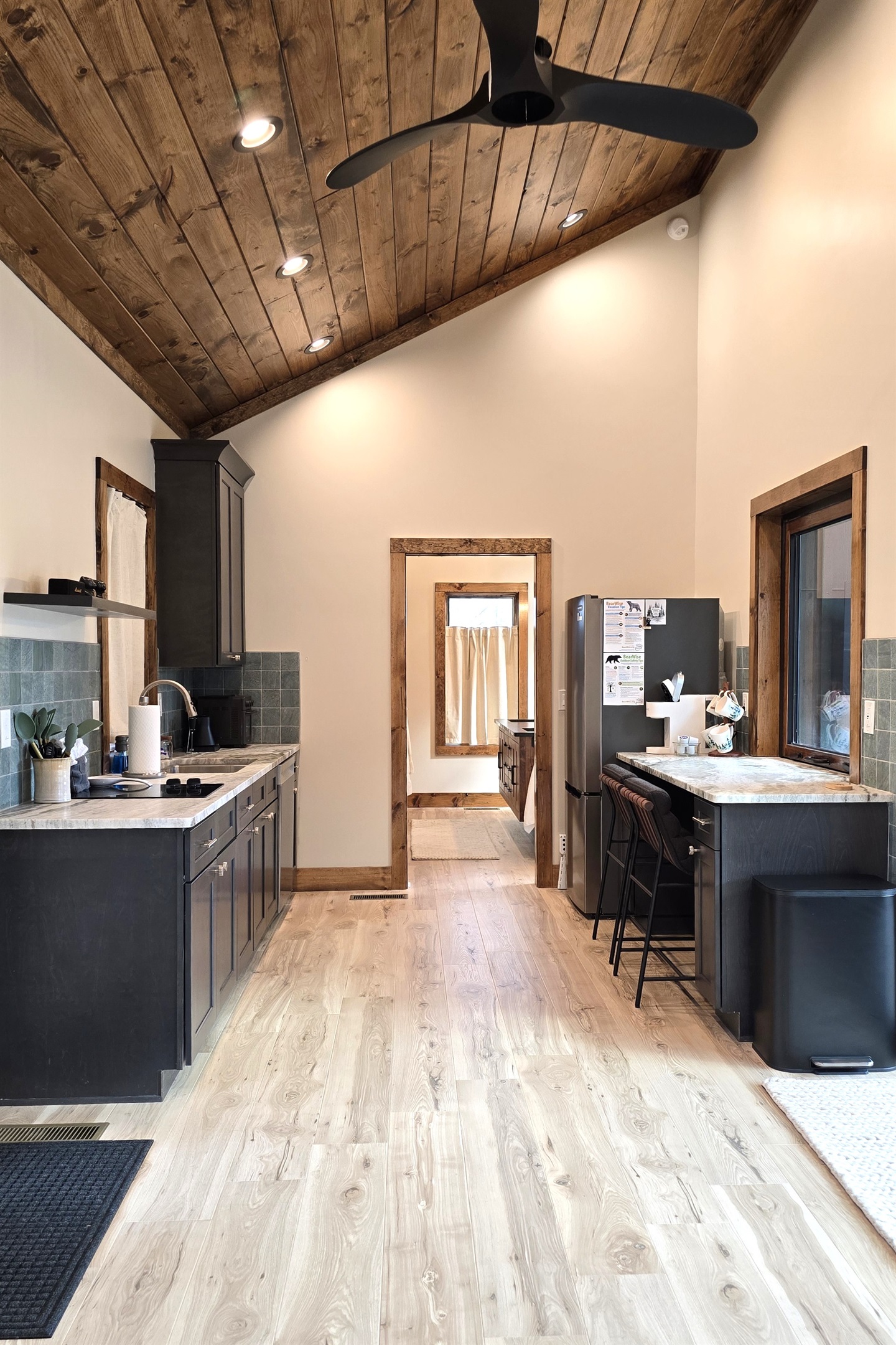 Another view of the kitchen