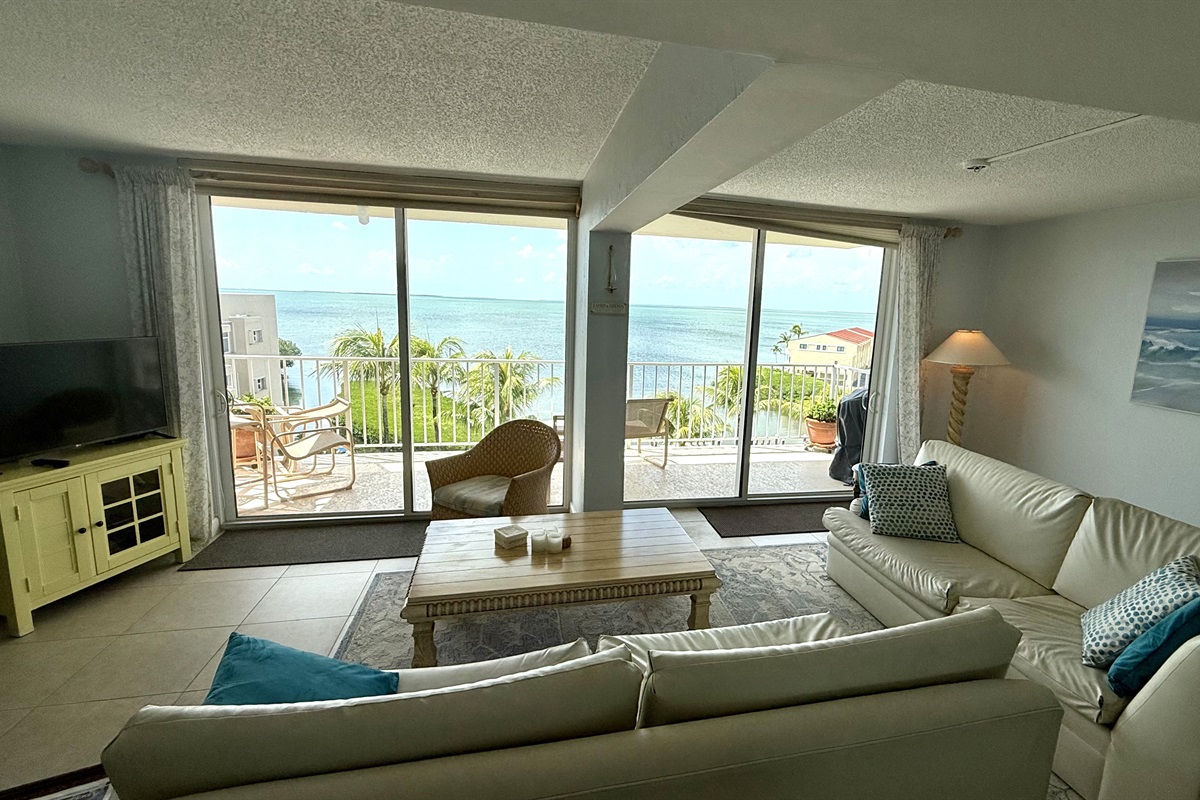 view from living room
