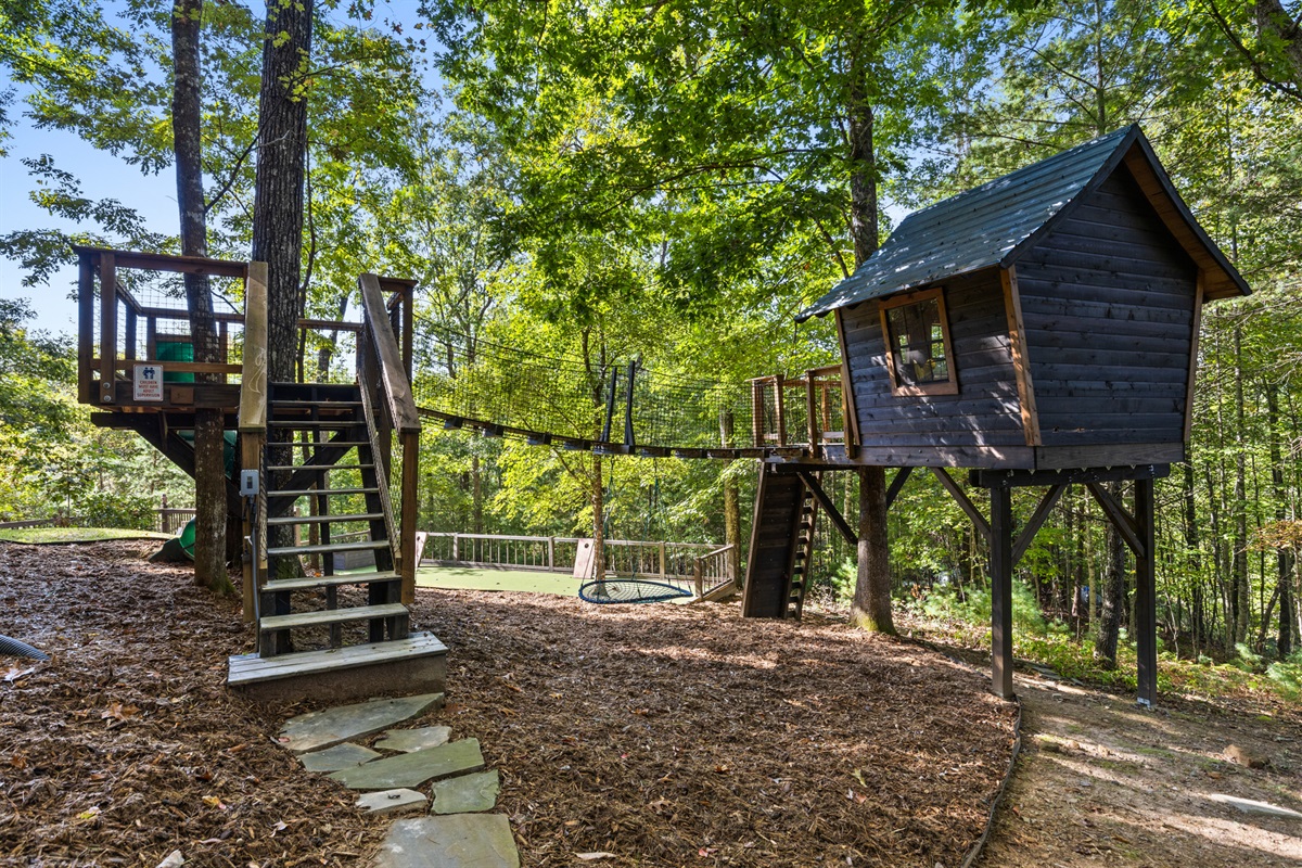 Forest magic lives here, an escape within your escape.