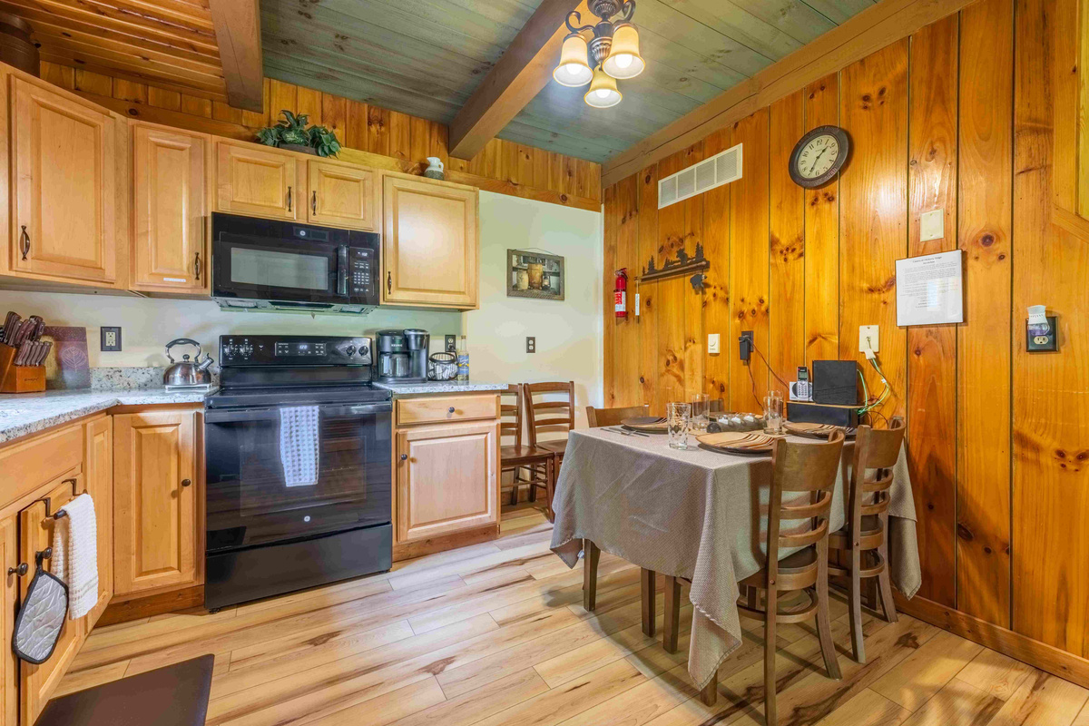 We provide 6 chair for the kitchen table.