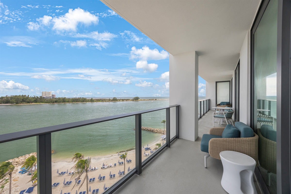 View from Private Balcony